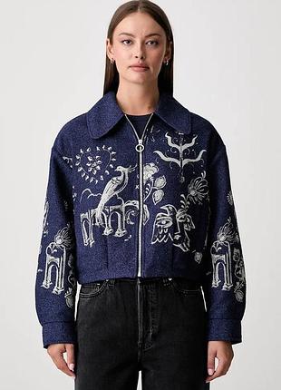Urbanshop com ua scotch & sodaкороткая куртка женская темно-синяя u9g01475t размеры запитуйте