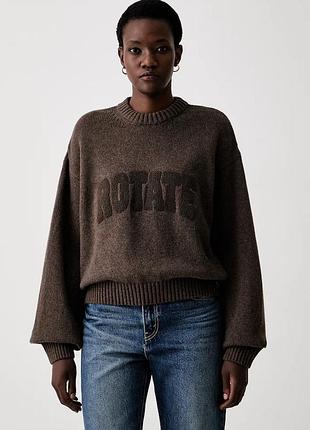 Urbanshop com ua rotateсвитер женский шерстяной коричневый 116928614 размеры запитуйте