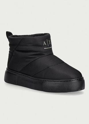 Urbanshop com ua armani exchangeснежные сапоги женские черные xw003101 af19615 uc001 размеры запитуйте