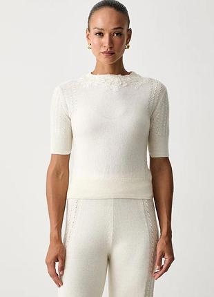 Urbanshop com ua ermanno scervino lifeблузка женская с добавлением кашемира бежевая однотонная d494l509apdyi размеры запитуйте