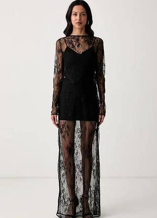 Urbanshop com ua patrizia pepeсукня кружевная черная однотонная 8a0088 j0050 размеры запитуйте