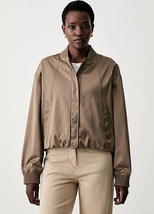 Urbanshop com ua bossкуртка-бомбер жіноча petticali бежева 50564781 розміри запитуйте