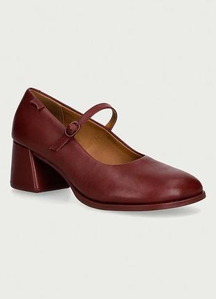 Urbanshop com ua camperтуфли-лодочки кожаные kora бордо k201799-009 размеры запитуйте