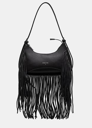 Urbanshop com ua patrizia pepeсумочка hobo женская кожаная черная 8b0166.l101 размеры запитуйте