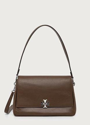 Urbanshop com ua tory burchсумка крос-боді жіноча шкіряна charlie коричнева 183316 розміри запитуйте
