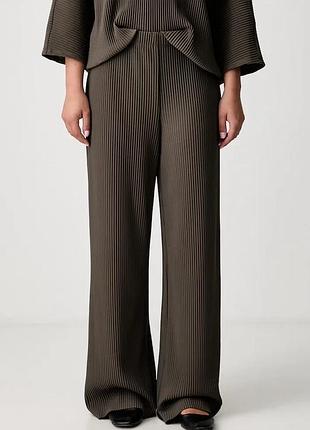 Urbanshop com ua joseph ribkoffштаны wide leg женские зеленые high waist 254006f26 размеры запиту