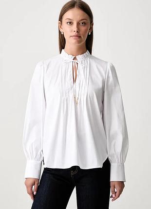 Urbanshop com ua joop!блузка жіноча з бавовною біла однотонна 30104282 розміри запитуйте