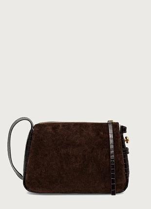 Urbanshop com ua tory burchсумочка женская кожаная romy small коричневая 185819 размеры запитуйте