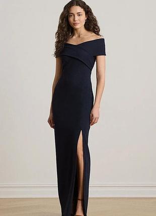 Urbanshop com ua lauren ralph lauren сукня с вискозой темно-синяя однотонная 253p13931 размеры запитуйте