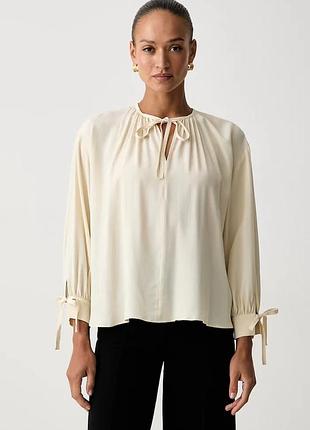 Urbanshop com ua marellaблузка женская с добавлением шелка emme by marella бежевая однотонная 2625116131200 размеры запитуйте