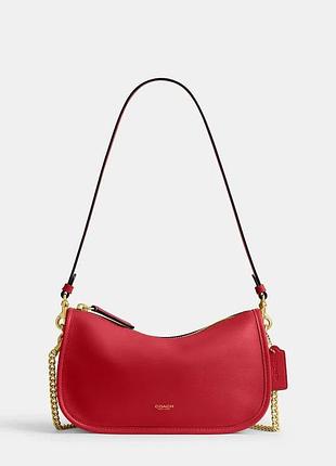 Urbanshop com ua coach сумочка женская кожаная waverly красная ccc36 размеры запитуйте