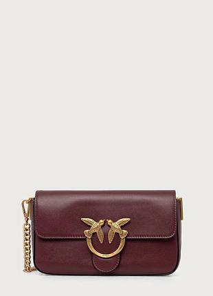 Urbanshop com ua pinkoсумка кросс-боди женская кожаная бордо 107924 a2jg размеры запитуйте