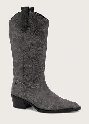 Urbanshop com ua vagabond shoemakersковбойські чоботи на каблуку жіночі шкіряні kelsey сірі 6110-007-21 розміри запитуйте