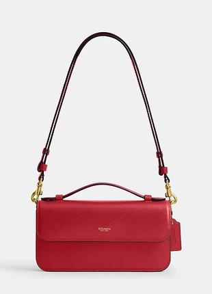 Urbanshop com ua coachсумка крос-боді жіноча шкіряна elora top handle червона ccy30 розміри запитуйте