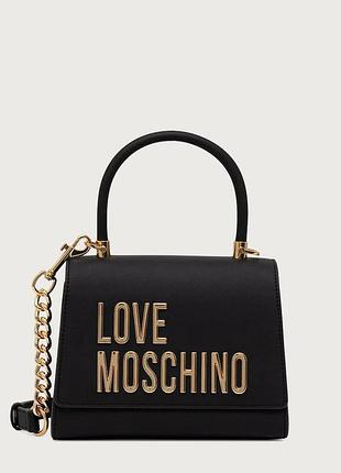 Urbanshop com ua love moschinoсумка кросс-боди женская из искусственной кожи черная jc4024pp1pkd0000 размеры запитуйте