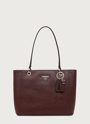 Urbanshop com ua guessсумка-шоппер женская из искусственной кожи noelle бордо hwzg96 72250 размеры запитуйте