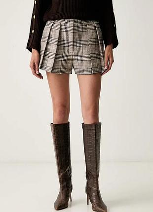 Urbanshop com ua twinsetшорти жіночі з вовною бежеві high waist 262tp2743 розміри запитуйте