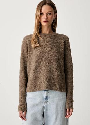 Urbanshop com ua bossсвитер женский с шерстью febisana коричневый 50567052 размеры запитуйте