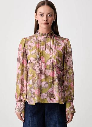 Urbanshop com ua joop!блузка жіноча зелена квіти 30103261 розміри запитуйте