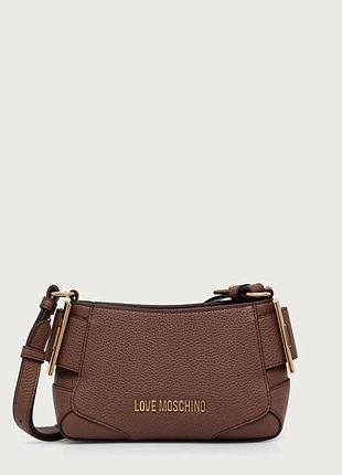 Urbanshop com ua love moschinoсумка кросс-боди женская из искусственной кожи коричневая jc4096pp1plt1200 размеры запитуйте