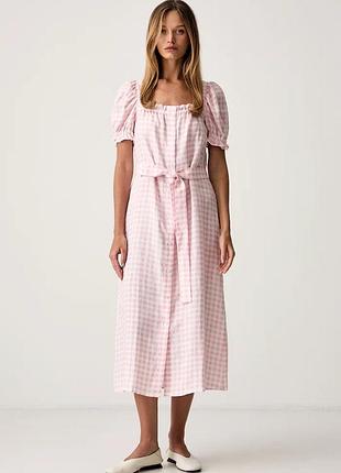 Urbanshop com ua the sleeperсукня лляна рожева brdr01g019b розміри запитуйте