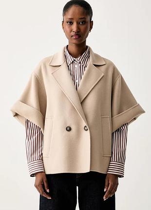 Urbanshop com ua weekend max maraкороткий плащ жіночий вовняний wkdneo бежевий 2625086031600 розміри запитуйте