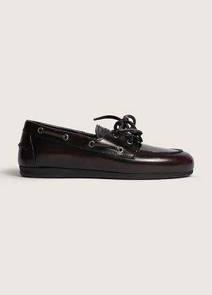 Urbanshop com ua posaлоферы женские кожаные boat loafer бордовые pw26.501 размеры запитуйте