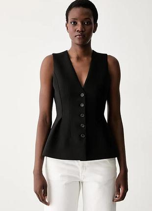 Urbanshop com ua hugoоднобортный жилет женский anena черный 50564262 размеры запитуйте