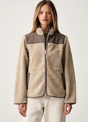 Urbanshop com ua mos moshкороткая куртка женская elisa бежевая 179580 размеры запитуйте