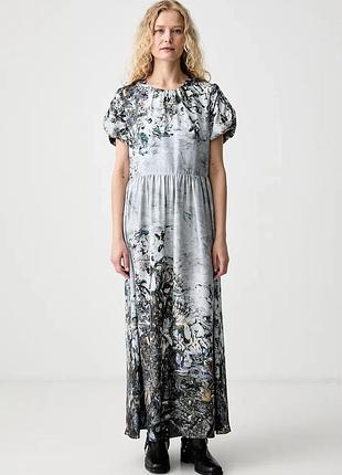 Urbanshop com ua muntheразклешенное платье шелковое victoriana серое 263132326318 размеры запитуйте