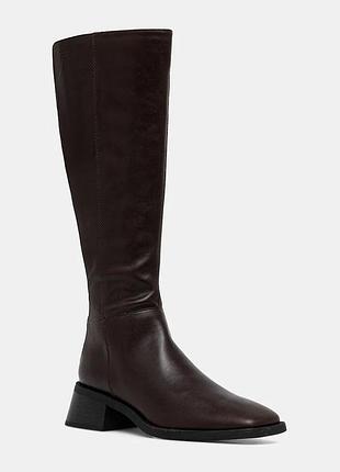 Urbanshop com ua vagabond shoemakersшкіряні чоботи vagabond shoemakers blanca колір коричневий на плоскому ходу 5417-801-35
