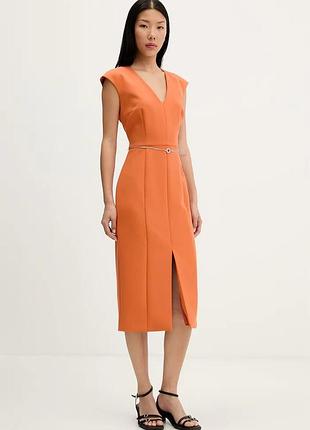 Urbanshop com ua hugoсукня с вискозой katunina оранжевая однотонная 50564822 размеры запитуйте