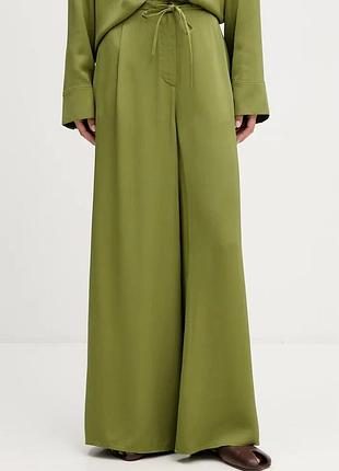 Urbanshop com ua marc o'poloштаны wide leg женские вискозные зеленые high waist 5000014351 размеры запитуйте