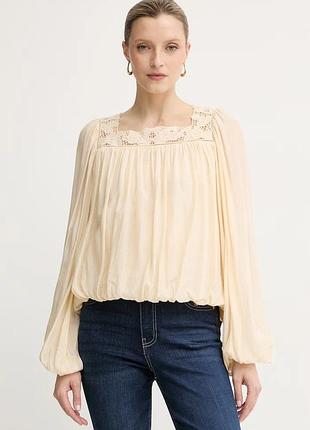 Urbanshop com ua boss orangeблузка жіноча з модалем c_belida бежева однотонна 50567147 розміри запитуйте