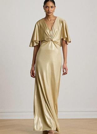 Urbanshop com ua lauren ralph laurenрозкльошена сукня бежева однотонна 253p04061 розміри запитуйте