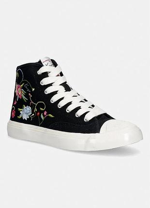 Urbanshop com ua kenzohigh top sneaker классические кеды женские черные высокие fg62sn026f77.99 размеры запиту