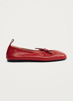 Urbanshop com ua alohasшкіряні балетки alohas rosalind колір червоний s100303-05 розміри запитуйте