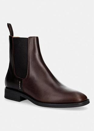 Urbanshop com ua gantчелси женские кожаные fayy коричневые 33551427 размеры запитуйте