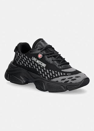 Urbanshop com ua love moschinoкроссовки женские черные ja15406g1piyc00a размеры запитуйте