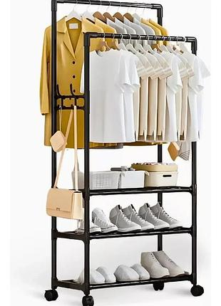 Двойная стойка- вешалка,полка для обуви and xl-1484 top shop ua_