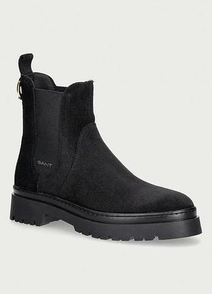 Urbanshop com ua gantчелсі жіночі замшеві aligrey чорні 33553422 розміри запитуйте