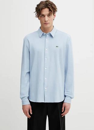 Urbanshop com ua lacosteбавовняна сорочка lacoste relaxed класичний комір ch0214 розміри запитуйте