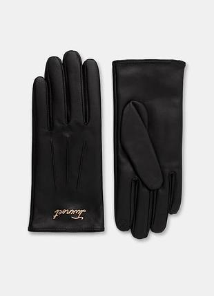 Urbanshop com ua twinsetрукавицы женские кожаные черные 262ta4140 размеры запитуйте