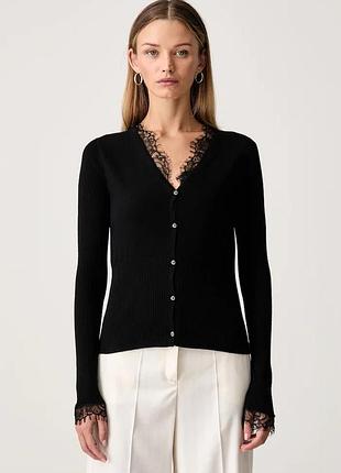 Urbanshop com ua pinkoкардиган жіночий з додаванням вовни чорний 107267 a3i0 розміри запитуйте