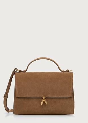 Urbanshop com ua patrizia pepeсумка кросс-боди женская замшевая бежевая 8b0173.l152 размеры запитуйте