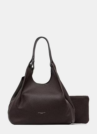 Urbanshop com ua gianni chiariniсумка-шоппер женская кожаная dua коричневая bs 9720 rngdbl t.u. размеры запитуйте