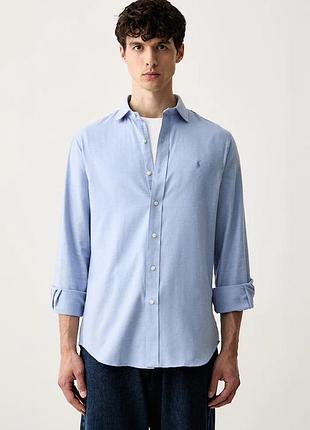 Urbanshop com ua polo ralph laurenсорочка мужская с хлопком голубая однотонная 710b22592 размеры запитуйте