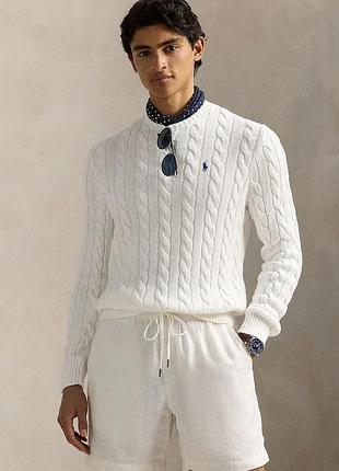 Urbanshop com ua polo ralph laurenсвитер мужской хлопковый белый 710775885 размеры запитуйте