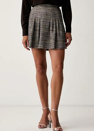 Urbanshop com ua iblues юбка клеш с добавлением шерсти iblundici коричневая 2627106021200 размеры запитуйте