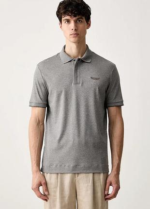Urbanshop com ua bossполо мужское хлопковое boss x aston martin серое 50575003 размеры запитуйте